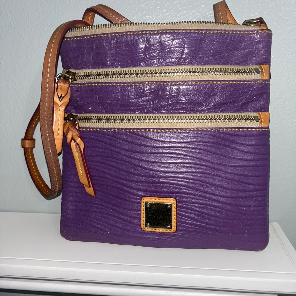 Dooney and Bourke Purple Crossbody Bag